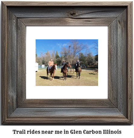 trail rides near me in Glen Carbon, Illinois